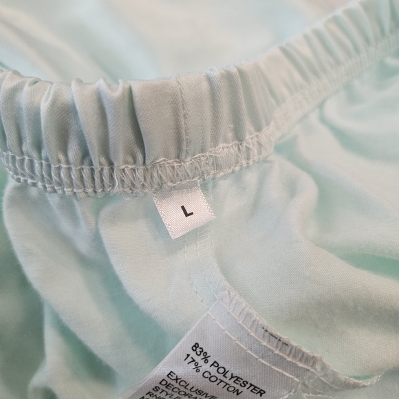 Miss Elaine Pajamas Set Size Large Aqua green - Picture 6 of 13